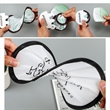 Folding Round Hand Disc Fans For Events | https://www.bestnamebadges.com