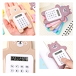 Creative 8-Digit Display Cute Cartoon Bear Style Calculator | https://www.bestnamebadges.com