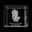 Granby Cube Award 3D | https://www.bestnamebadges.com