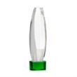 Hoover Award on Paragon Base - Green | https://www.bestnamebadges.com