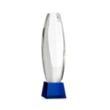 Hoover VividPrint™ Award on Robson Base - Blue | https://www.bestnamebadges.com