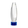 Hoover VividPrint™ Award on Marvel Base - Blue | https://www.bestnamebadges.com