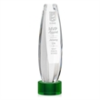 Hoover Award on Marvel Base - Green | https://www.bestnamebadges.com