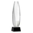 Hoover Award on Robson Base - Black | https://www.bestnamebadges.com