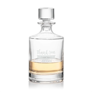 Monterey Decanter & Lid | https://www.bestnamebadges.com