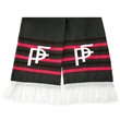 Soft Knitted Woven Scarf W/ Tassel | https://www.bestnamebadges.com