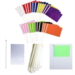 Mini Hand Held Flags On Stick For Party Decorations | https://www.bestnamebadges.com