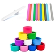 Custom Silicone Rubber Slap Bracelets | https://www.bestnamebadges.com