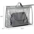 Dust Cover Bag & Transparent PVC Purse Storage Organizer | https://www.bestnamebadges.com