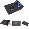 Mouse Pad with Wireless Phone Charger | https://www.bestnamebadges.com