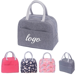 Reusable Lunch Box & Leakproof Cooler Tote Bag Organizer