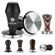 Custom Personalise Portable Hand Spring Loaded Coffee Tamper | https://www.bestnamebadges.com