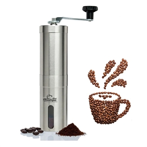 In Stock Nice Stainless Steel Manual Conical Coffee Grinder | https://www.bestnamebadges.com