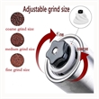 In Stock Nice Stainless Steel Manual Conical Coffee Grinder | https://www.bestnamebadges.com