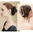 Multi Color Large Strong Hold Nonslip Matte Claws Hair Clips | https://www.bestnamebadges.com
