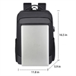 Custom Gift Travel Business Work Bag With USB Charging Port | https://www.bestnamebadges.com