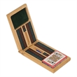 Rubberwood Cribbage Game Set | https://www.bestnamebadges.com