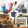 Custom Reusable Durable Large Felt Tote Shopping Bag | https://www.bestnamebadges.com