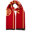 Premium Business Printing Viscose Scarf | https://www.bestnamebadges.com