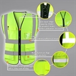 ANSI/ISEA Standards High Visibility Reflective Safety Vest | https://www.bestnamebadges.com