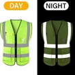 ANSI/ISEA Standards High Visibility Reflective Safety Vest | https://www.bestnamebadges.com