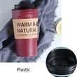 Portable Leak-Proof Clamshell Reusable Travel Coffee Mug | https://www.bestnamebadges.com