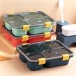 4 Compartment Containers Reusable Bento Lunch Box With Lids | https://www.bestnamebadges.com