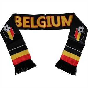 Satin Summer Sublimation Printing Scarf W/ Tassel | https://www.bestnamebadges.com