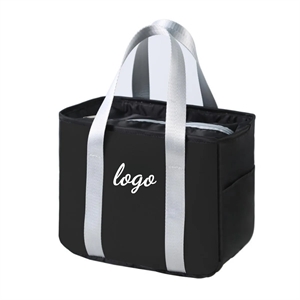 Oxford Cloth Reusable Lunch Box & Large Cooler Tote Bag
