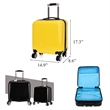 Unisex Hardshell Lightweight Suitcase Spinner | https://www.bestnamebadges.com