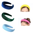 Solid Headband With Sponge No Teeth | https://www.bestnamebadges.com