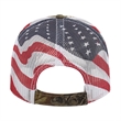 Flag Trucker Cap | https://www.bestnamebadges.com