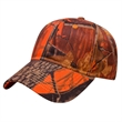 Orange Ridge Camo Cap | https://www.bestnamebadges.com