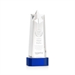 Delaware Star on Base - Blue | https://www.bestnamebadges.com