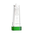 Delaware Star on Base - Green | https://www.bestnamebadges.com