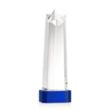 Delaware Star VividPrint™ Award on Base - Blue | https://www.bestnamebadges.com