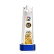 Delaware Star VividPrint™ Award on Base - Blue | https://www.bestnamebadges.com