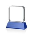 Flamborough VividPrint™ Award on Base - Blue | https://www.bestnamebadges.com