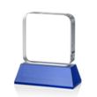 Flamborough VividPrint™ Award on Base - Blue | https://www.bestnamebadges.com