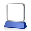 Flamborough VividPrint™ Award on Base - Blue | https://www.bestnamebadges.com