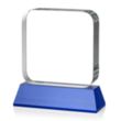 Flamborough VividPrint™ Award on Base - Blue | https://www.bestnamebadges.com