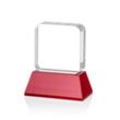 Flamborough VividPrint™ Award on Base - Red | https://www.bestnamebadges.com