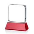Flamborough VividPrint™ Award on Base - Red | https://www.bestnamebadges.com