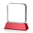 Flamborough VividPrint™ Award on Base - Red | https://www.bestnamebadges.com