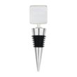 Square Heavy Duty Zinc Wine Stopper | https://www.bestnamebadges.com