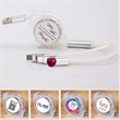 USB Charging Cable Three-In-One Transparent | https://www.bestnamebadges.com