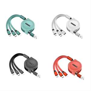 Three-In-One USB Charging Cable