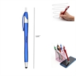 Varied Color Touch Screen Stylus Ball Pen Customizable | https://www.bestnamebadges.com