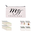 Pencil & Pen Canvas Pouch Students School Customizable | https://www.bestnamebadges.com