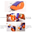 Plastic Packaging Tape Cutter | https://www.bestnamebadges.com